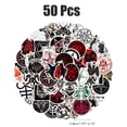 thumbnail image 3 of Calcomanías del diablo, 50 piezas, pegatinas del diablo occidental, pegatinas del diablo, pegatinas impermeables, diseño de clase mundial, 3 of 10