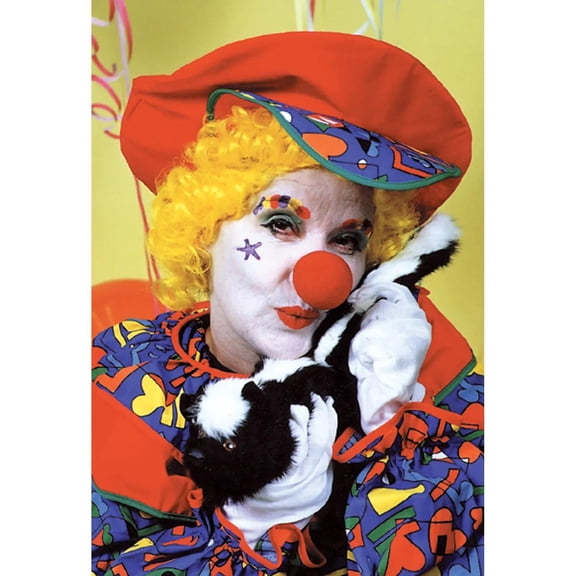 Clown Red Sponge Nose Adult Halloween Accessory