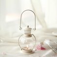 thumbnail image 3 of koolsoo 2pcs Portable Mini Candlestick Kerosene Lamp Glass Candle Holder for Holiday, 3 of 9