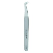 BEYELIAN Lash Tweezers for Volume Eyelash Extension, Curved Boot 3D-6D Make Fans, Professional Precision AS09