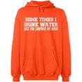 thumbnail image 2 of OXI Hoodie Sweatshirt - Basic Casual Hoodie for Men's and Women Fleece Hoodie Long Sleeve - Orange Medium, 2 of 3