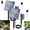 2pcs, variant on Solar Pond Aerator with Air Pump, Solar-Powered Pond Aerator with Pipe Air Bubble Stones, Solar Air Pump for Garden Fish Tank Outdoor Pool Pond