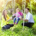 thumbnail image 5 of Toddler Swing, 3-in-1 Swing Sets for Backyard, Baby Swing Outdoor/Indoor, Toddler Swing Set Suitable for Children 6 Months and Older (Black), 5 of 13