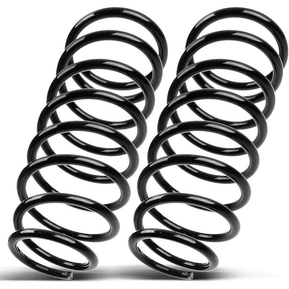 A-Premium 2Pcs Rear Suspension Coil Spring Set Compatible with Honda Accord 1998 1999 2000 2001 2002 2.3L 3.0L, Driver and Passenger Side, Replace# 52441S84A02