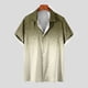 thumbnail image 5 of Camisas de Manga Larga para Hombres Blusa Cómoda de Cuello de Impresión, Camisa Casual de Poliéster para Uso Diario, de Fiesta Y de Primavera de Verano, 5 of 5