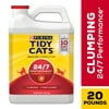 Purina Tidy Cats Clumping Cat Litter, 24/7 Performance Multi Cat Litter, 20 lb. Jug