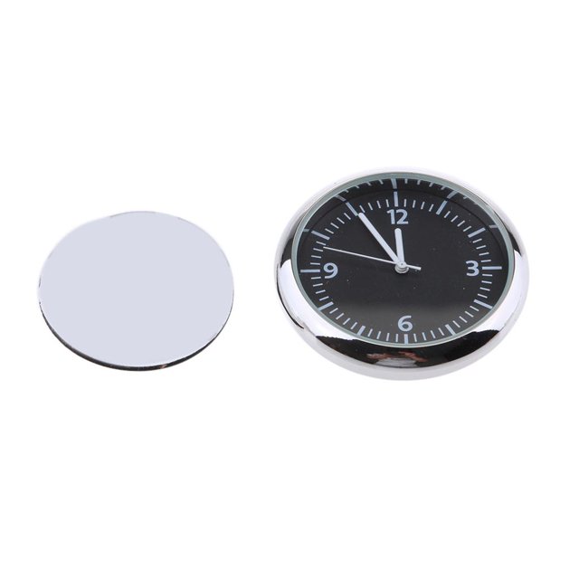 coche -on reloj interior analógico reloj negro Sunnimix Reloj automático auto del coche