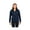 MIDN NAVY 711, variant on North End Women's Techno Lite Water Resistant Hooded Jacket, Style 78032