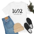 thumbnail image 3 of Bella Canvas 3001 TShirt, 1692 They Missed One Salem MA Witch Trial, 3 of 3