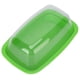 thumbnail image 4 of Caja de almacenamiento de mantequilla curvada con tapa, plato de queso, soporte para mantequilla, bandeja para hornear, herramienta para cocina, verde, 4 of 14