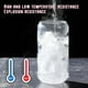 thumbnail image 5 of Diseño multiusos en forma de lata, elegante juego de pajitas de vidrio con tapas de bambú, vidrio transparente duradero resistente a la temperatura, regalo ideal para amantes de las bebidas,, 5 of 7