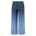 thumbnail image 5 of Bainana Girls Loose Fit Casual Pants Child Color Block Elastic Waist Wide Leg Trousers With Pockets Comfortable Soft Little Girls Seaside Beach Hawaii Long Pants Blue Size 4-5 Years, 5 of 6