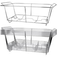 thumbnail image 3 of 12 Pack Chafing Wire Rack Buffet Stand Chrome Frame for Events, Parties, Wedding, & Birthday Party Catering, Full Size Chafing Stand for Dish Serving Trays, Food Warmer Catering Supplies, 3 of 9