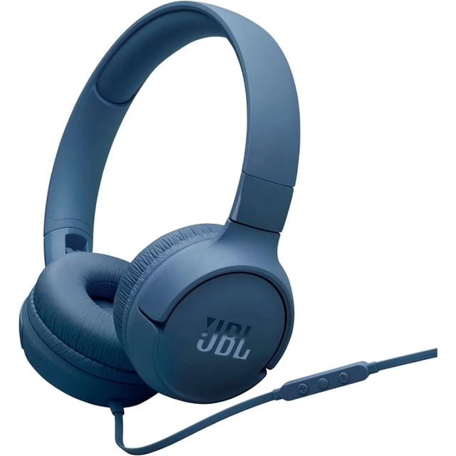 Audífonos Alámbricos con micrófono JBL Tune 520C USB-C Azul