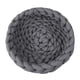 thumbnail image 5 of Nido tejido para gatos, cama para mascotas, cama para perros pequeños, redonda, cálida, portátil, hecha a mano, lavable, cestas para gatos, cama para Gris oscuro 40cm, 5 of 9