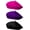 Black, Purple, Rose Red, variant on 3 Pieces Wool Beret Hat French Style Wool Beanie Cap Solid Color Winter Hat for Women and Girls Casual Use