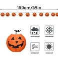 thumbnail image 3 of 10 PCS, Holiday Pre-lit String of Pumpkin Lights Light Up Jack O’ Lanterns for Halloween Decoration,Orange Halloween Pathway Decor for Outdoor Halloween Yard Display (Orange), 3 of 6
