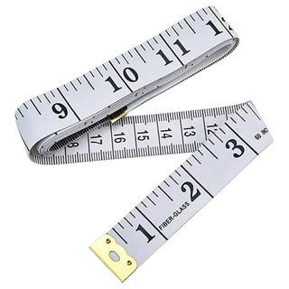  Sewing Tape Measure, Medical Body Cloth Tailor Craft Dieting Measuring  Tape, 60 Inch/1.5M Dual Sided Retractable Ruler with Push Button Round(1  Pack, Black) : Arts, Crafts & Sewing