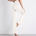 thumbnail image 4 of DHFJKG High Waisted Flare Yoga Pants Women Bootcut Leggings Stretchy Soft Workout Athletic Gym Pants, 4 of 6