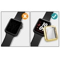 thumbnail image 6 of Compatible with Apple Watch Series 10 46mm Screen Protector,Soft TPU HD High Sensitivity Protective Cover with All Around Anti-Fall Compatible with Apple Watch Series 10 46mm Case,Gold, 6 of 7
