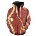 thumbnail image 1 of Sudadera con capucha y cremallera con estampado animal abstracto para hombre, divertida, a la moda, gran oferta 2024, unisex, de gran tamaño, para primavera, manga larga, genial para adolescentes., 1 of 6