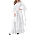 thumbnail image 2 of Renaissance Costume Women, Renaissance Dress, Medieval Dress for Women, Fairy Dress, Victorian Dress Renaissance Costume Women Gothic Witch Dress Medieval Wedding Dress, White L, 2 of 7