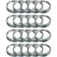 thumbnail image 2 of 24 Rust Resistant Silver Mason Jar Replacement Rings, 70Mm Regular Mouth Mason J, 2 of 5
