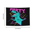 thumbnail image 6 of Goofa Rex Dinosaur With Sunglasses Pattern Wall Tapestry for Bedroom ,29x37 Inch Tapestry Wall Hanging Bedspread Tapestry Boho Tapestry, 6 of 8