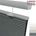 thumbnail image 1 of Keego New Energy Saving Heat Insulating Celluar Shades Honeycomb Window Blinds Light Blocking Blackout Slate Gray Color 52.0"w x 66.0"h, 1 of 8