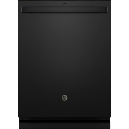 General Electric Top Control with Stainless Steel Interior Dishwasher with Sanitize Cycle In Black GDT670SGVBB