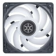 thumbnail image 2 of SilverStone Technology VS120B-ARGB 120 mm Vista 120 ARGB Performance Enhanced PWM ARGB Fan, Translucent & Black, 2 of 5