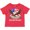 Red, variant on Inktastic Memorial Day- Never Forget Our Heroes- Bald Eagle Boys or Girls Toddler T-Shirt