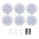 thumbnail image 2 of Luces LED de Disco Luces Debajo del Gabinete que Cambian de Color Luces Debajo del Mostrador Regulables a Pilas con Controles Remotos Mini Luz Nocturna para el Armario de la ANGGREK Otros, 2 of 8