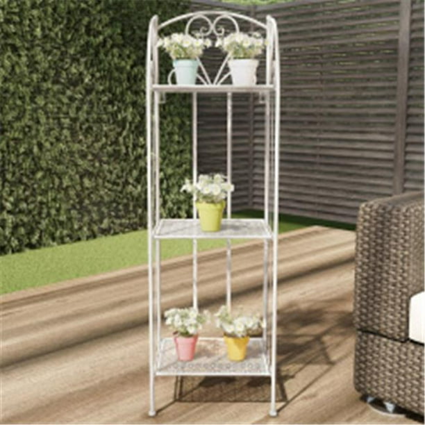 Plant Stand 3 Tier Vertical Shelf Indoor or Outdoor Folding