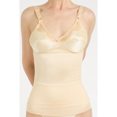 

Rago Satin and Lace Stretch Camisole Soft Shaping 9191