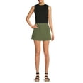 thumbnail image 2 of Time and Tru Women's Utility Skort, 2 of 5