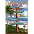 thumbnail image 4 of Hilton Head, South Carolina, Destinations Sign (19x27 inches, Premium 500 Piece Jigsaw Puzzle for Adults and Family, Made in USA), 4 of 4