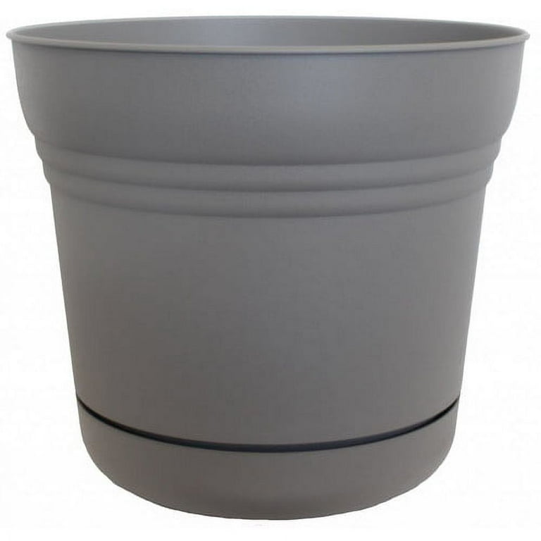 Bloem Saturn Planter with Saucer 12 Bloem Saturn Planter with Saucer 12