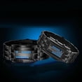 thumbnail image 3 of UDIYO Men Women Creative Stainless Steel LED Date Bracelet Watch Binary Wristwatch, 3 of 6