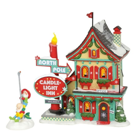 Christmas Carols North Pole - Dept 56 North Pole Series 6002292 Welcoming Christmas 2018