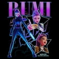 thumbnail image 2 of Juniors KPop Demon Hunters Your Idol Rumi Logo T Shirt, 2 of 2