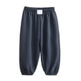 thumbnail image 1 of Boy Sweatpants Drawstring Joggers Drawstring Jogger Sweatpants with Pockets Solid Pants Boyss Active Pants Pants for Boys 3-4 Years Boys Fashion, 1 of 3