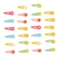 thumbnail image 4 of 27 pinzas para el pelo de perro de plástico con diseño de flores multicolores, compactas, para perros y cachorros., 4 of 14