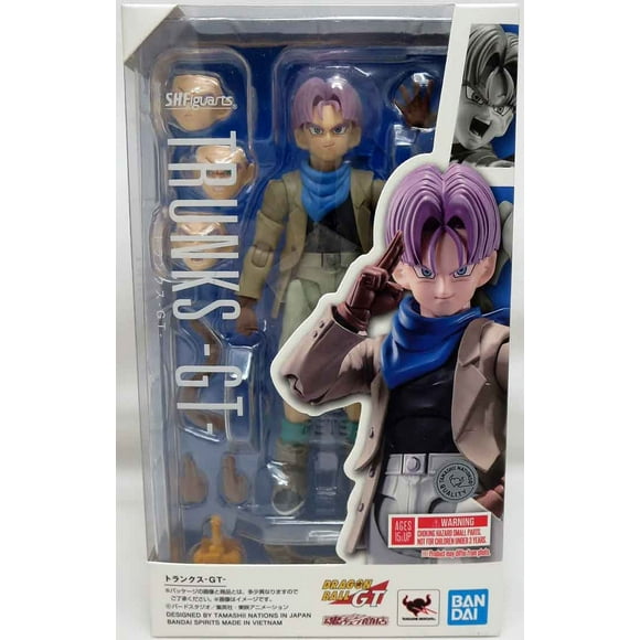 Dragonball GT 6 Inch Action Figure S.H. Figuarts Exclusive - Trunks GT Version
