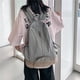 thumbnail image 3 of Mochila de moda de gran capacidad, versátil, mochila de nailon para estudiantes (gris) Ndcxsfigh Para Estrenar, 3 of 4