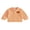Orange Pumpkin, variant on RUINIXCW Toddler Baby Boy Girl Halloween Shirts Outfit Infant Baby Boys Girls Fall Sweatshirt Clothes Pumpkin Grimace Ghost Long Sleeve Waffled Striped Lapel Half Button Pullover Shirt Tops