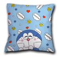thumbnail image 1 of Funda De Almohada Dibujos Animados Anime Doraemon Patrón De Un Solo Lado Impreso Corto De Felpa Sofá Cojín, 1 of 4