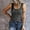 Grey, variant on SNKSDGM Female Womens Tank Tops Pack Long White Tank Top Woman with Built in Bra Women Sleeveless Top Casual Round Knit Shirt Vest Neck Solid Splice Tanks Button Vest M