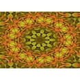 thumbnail image 1 of Ahgly Company Machine Washable Indoor Rectangle Transitional Mahogany Brown Area Rugs, 2' x 4', 1 of 7