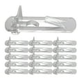 thumbnail image 1 of FOLOYORI 30Ud Clips Transparent Para Estantes De Gabinetes Con Soporte Resistente Y Duradero Para Hogar, 1 of 7